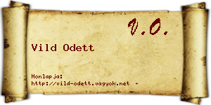 Vild Odett névjegykártya